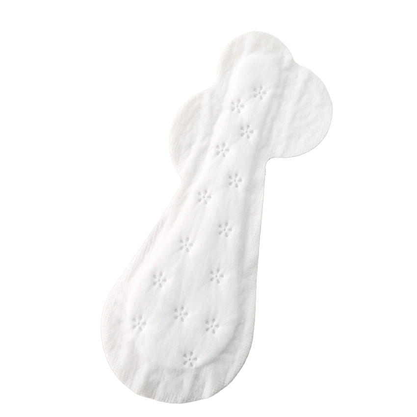 Disposable Cotton Panty Liner for Daily Use Sanitary Napkin Feminine Hygiene with Green Chip