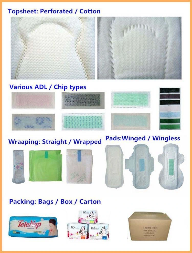 Wholesale Disposable Negative Ion Skin Care Lady Anion Sanitary Napkins