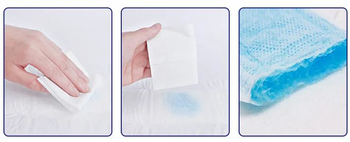 Antibacterial Customized Next to Skin Economic Own Brand Sanitary Napkins (Zhi Fou) with Easy and Quick Paste