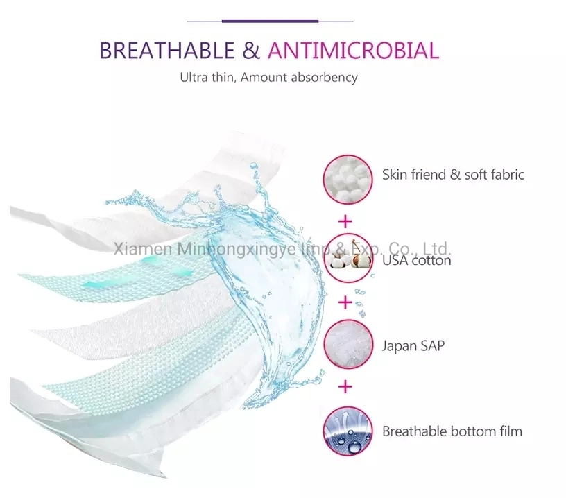 Cheep Disposable 100 Cotton Antibacterial Night Use Sanitary Napkins