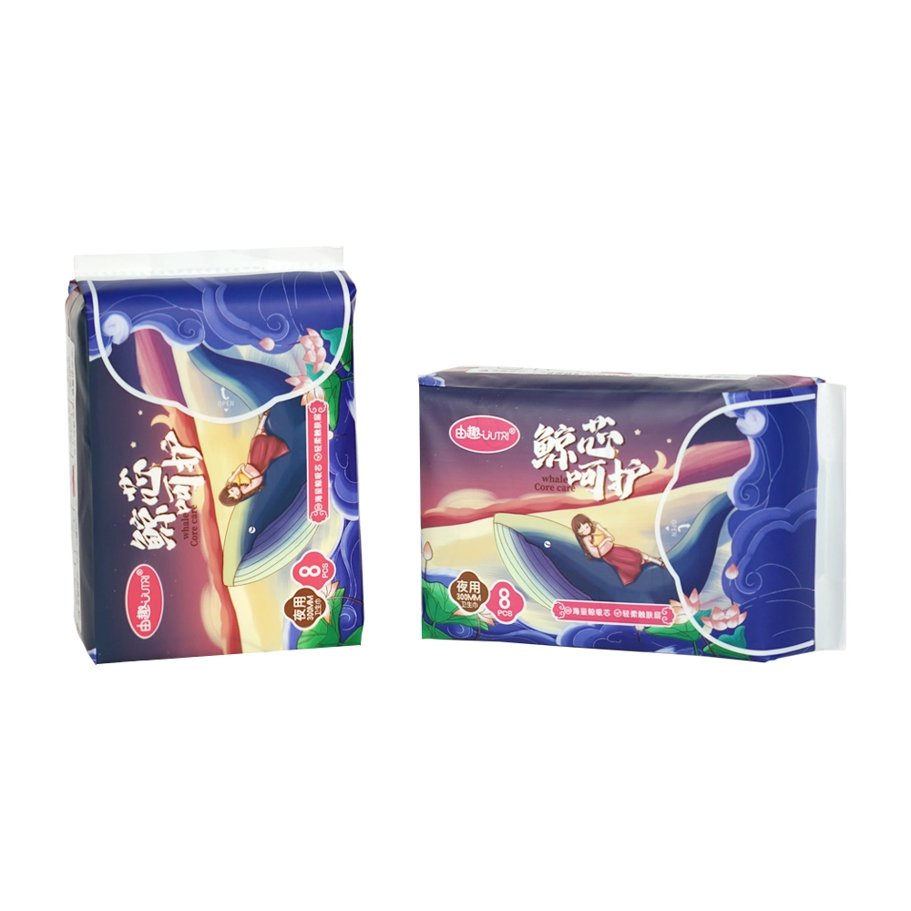 Super Absorbent Private Label Soft Menstrual Sanitary Napkins