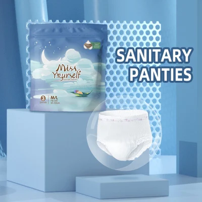 Japan Sumitomo OEM&ODM Fujian, China Disposable Panties with Sanitary Pad Panty