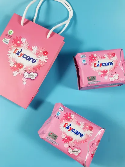 Organic Sanitary Napkins with Anion Technology for Women 