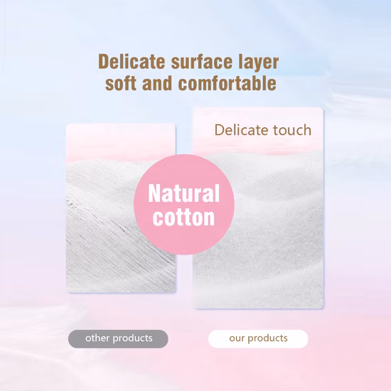 Bamboo Day Night Period Pads Sanitary Napkin for Women Lady Girl Female