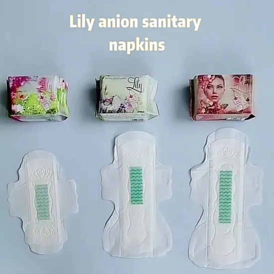 Wholesale Anion Sanitary Napkins Manufacturer, Ladies Sanitary Pads with Super Absorbency 