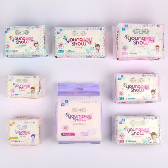 Wholesale Good Quality Cheap Price Free Sample Anion Sanitary Napkin