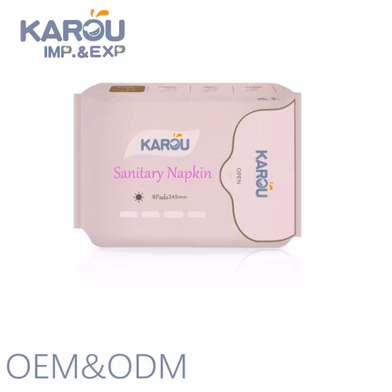 Wholesale Good Quality Sanitary Napkin Disposable Cotton Cheap Sanitary Pad Towel Manufacturer in China
