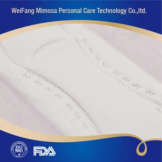 Organic Bamboo Custom Package Disposable Lady Hygienic Pad Sanitary Napkin 