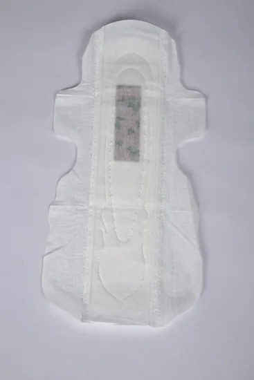 Customized Feminine Care Cottony Soft Anion Chip Winged Hygienic Disposable Sanitary Napkins Pad for Woman with Negative Ion 