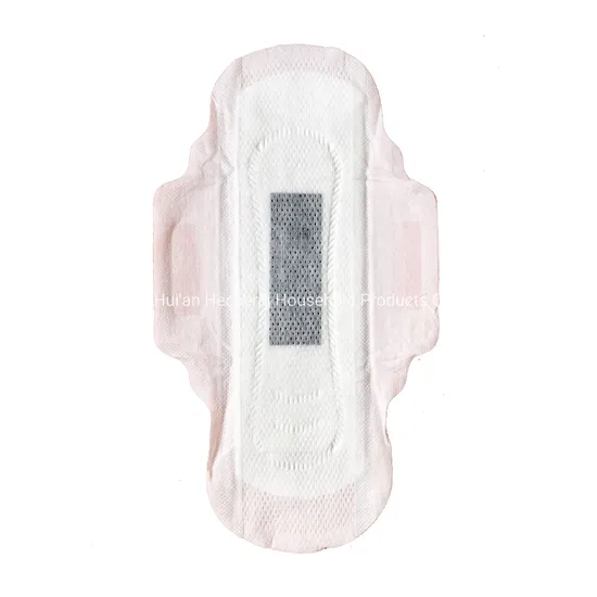 High Quality Sanitary Napkin with Bamboo Chip 