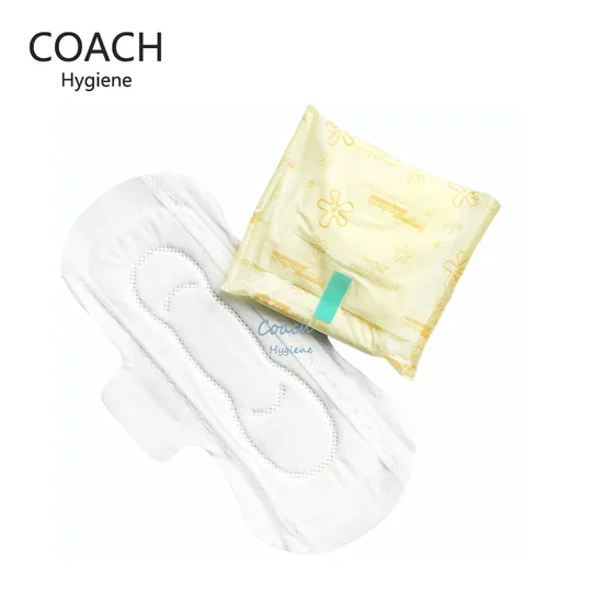 Nosotras Anion Strip Cotton Sanitary Pads Customized Day Use Sanitary Napkins Private Label 