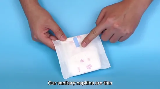 Manufactory Direct Sale of Biodegradable Bamboo Sanitary Napkins for Women Menstrual Lady Sanitary Pads 