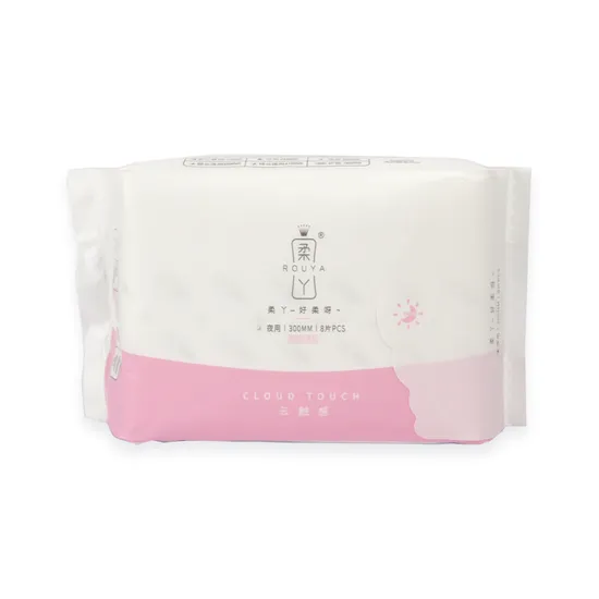 Large Size Carton Packed Asian Pink Anion Strip Arabic Sanitary Pad/Napkin 