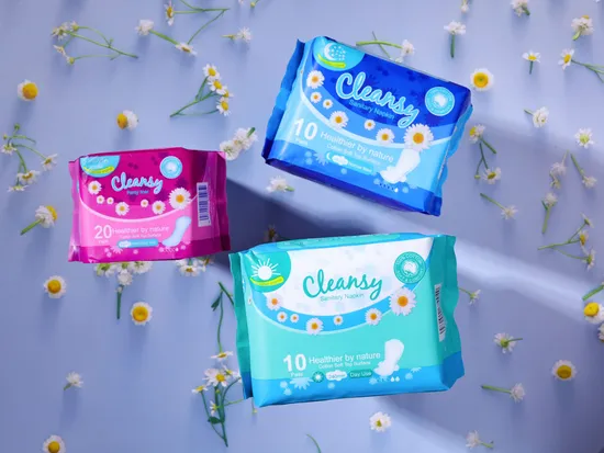 Hot Sale Professional Lower Price Wholesale Sanitary Pad for Women Good Quality Anion Chip Sanitary Napkin 