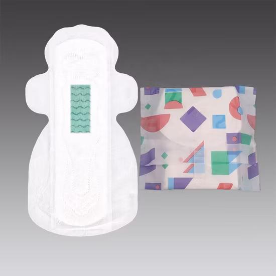 Antibacterial and Disposable Sanitary Napkins with Beautiful and Fashion Pattern