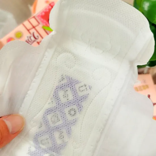 Wholesale Large Capacity Disposable Breathable Cotton Mugwort 245mm Sanitary Napkins 