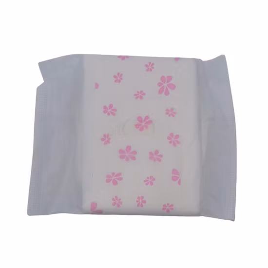 Sanitary Napkins with Cotton Oversheet to Provide Lady Extra Safety